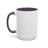 Be Courageous - Color Accent Coffee Mug (15oz)