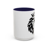 Be Courageous - Color Accent Coffee Mug (15oz)
