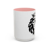 Be Courageous - Color Accent Coffee Mug (15oz)