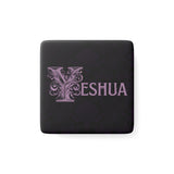 Yeshua Porcelain Magnet, Square