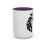 Be Courageous - Color Accent Coffee Mug (15oz)