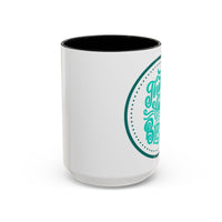 Thankful & Blessed Color Accent Coffee Mug (15oz)