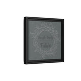 Without Fear of the Future - Matte Canvas, Framed (Multi-color)