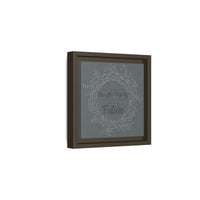 Without Fear of the Future - Matte Canvas, Framed (Multi-color)