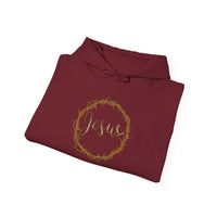 Jesus Crown of Thorns - Unisex Heavy Blend™ Hooded Sweatshirt