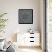 Without Fear of the Future - Matte Canvas, Framed (Multi-color)